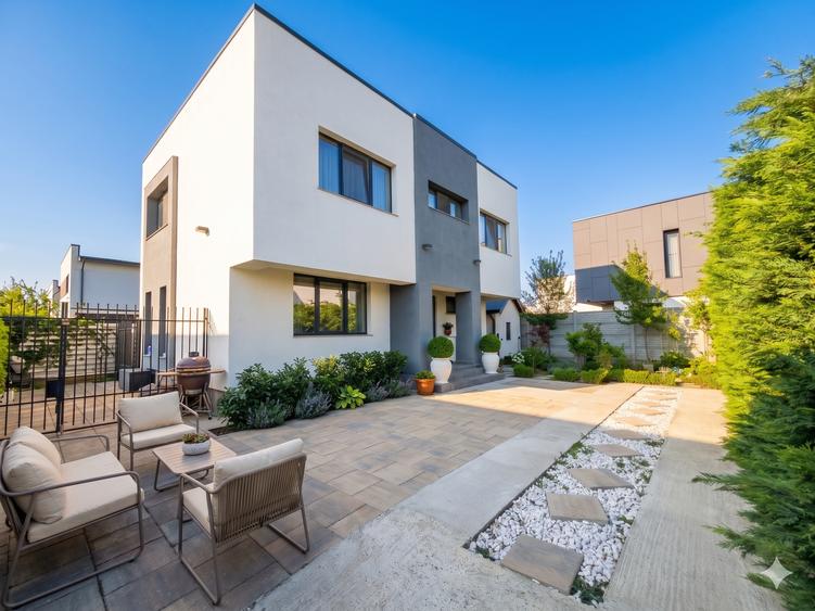 Vilă Premium Tunari-Otopeni | 4 Camere | 370 mp | Mutare Imediată