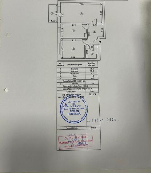 Apartament 2 camere de vânzare Lujerului Exigent Plaza