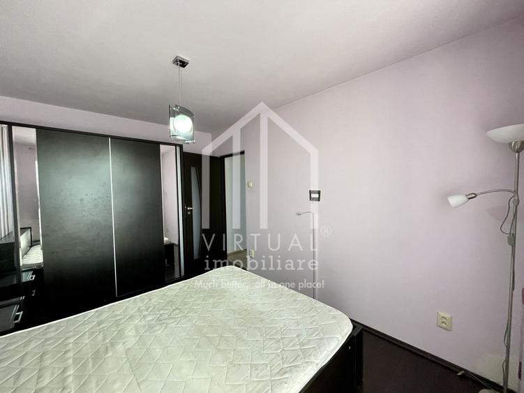 Apartament de inchiriat in Sibiu 3 camere, 62mp, balcon, AC, Rahovei