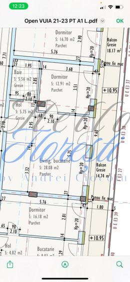 Apartament 2 camere, 52.4 mp , Zona  Traian Vuia , Cluj