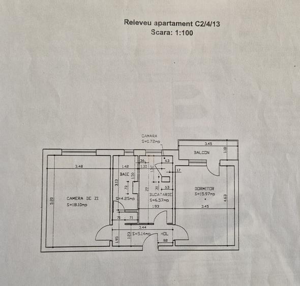 Apartament 2 camere DECOMANDAT Nicolina-Belvedere, mobilat si utilat