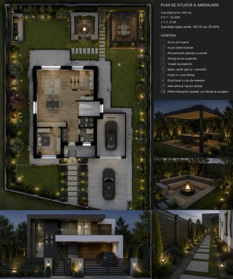 Casă individuală în Balotești – Zona Iris / Florilor