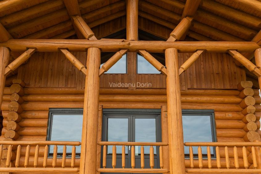 Casă din bușteni masivi | 129 mp | teren 2.520 mp | Vatra Dornei - 5
