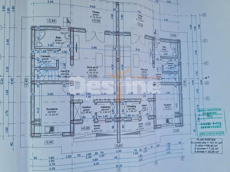 Duplex  în Miroslava – 4 camere, 105 mp utili, teren 300 mp - 10