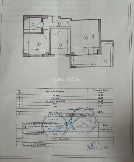 Apartament 3 camere complet mobilat și utilat  - 9