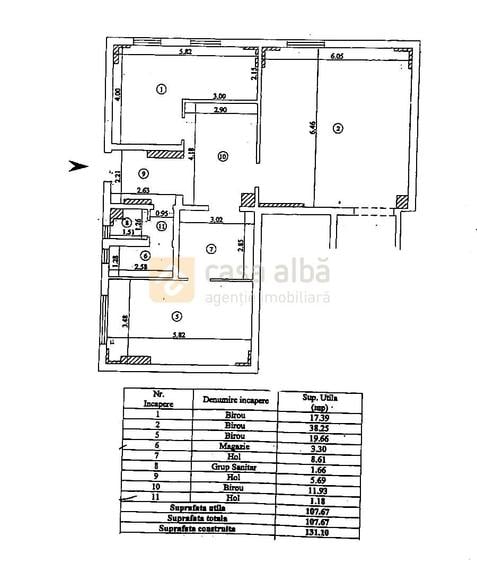 Pacurari - la strada, spatiu comercial 108mp, inchiriere expres
