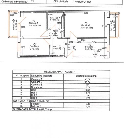 Proprietar vand apartament 3 camere Lipovei