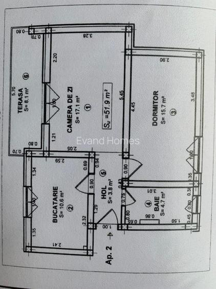 Apartament -poziție foarte buna, 2 camere parter - zona Berlin - Mosnita Noua - 5