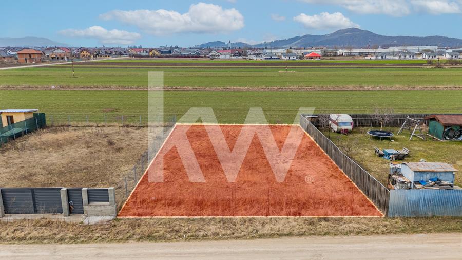 REZERVAT! Teren intravilan Hărman, 500 mp, zonă bună, vecinătăți construite