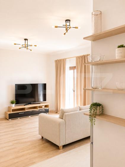 Apartament 2 camere, 46.90 mp, complet utilat și mobilat, zona Braytim- Giroc