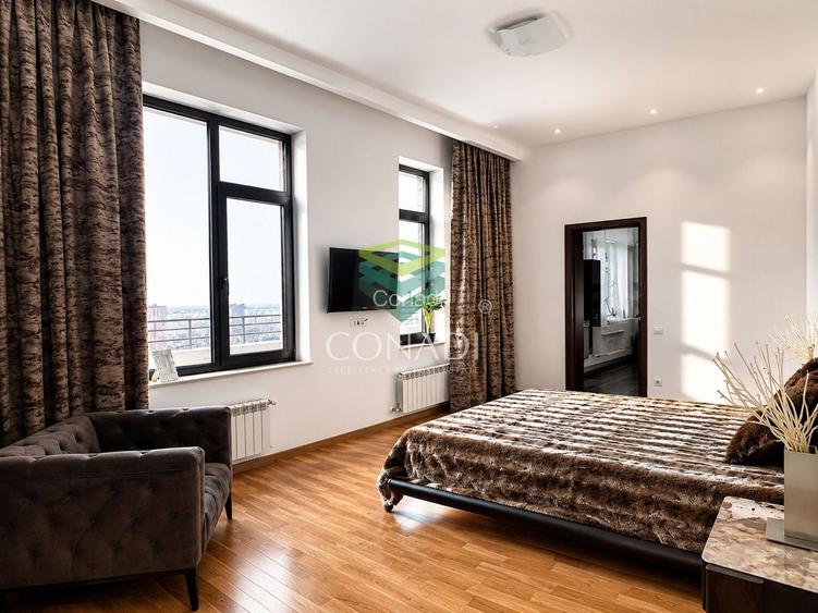 Baneasa-Iancu Nicolae, penthouse de inchiriat, mobilat si utilat - 8