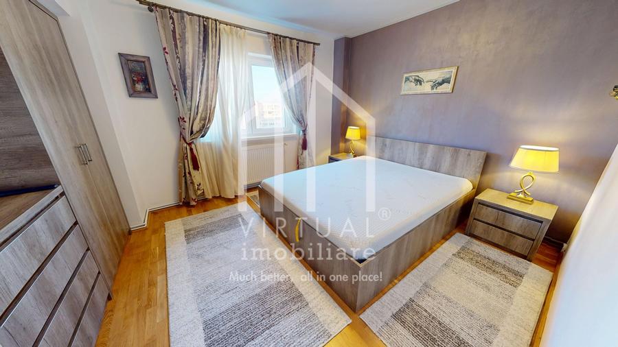 Ap cu 3 camere, 80mp utili+balcon, pivnita,renovat, Cal. Dumbravii