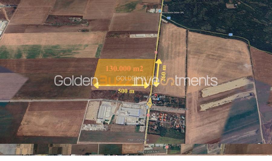TEREN INDUSTRIAL / LOGISTIC — 13 HA | ARICESTII RAHTIVANI | DN 72 - 2