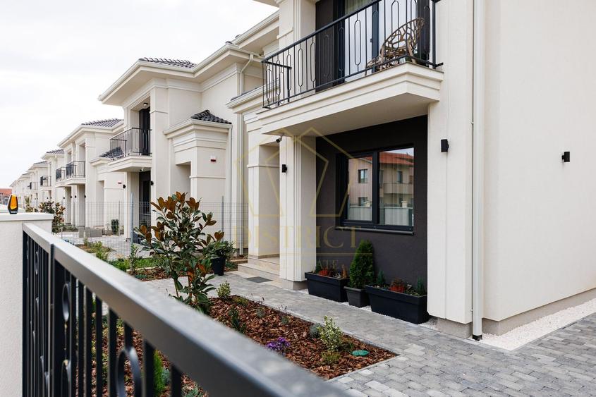 Duplex modern cu 4 camere despartit prin camera tehnica I Mosnita Noua