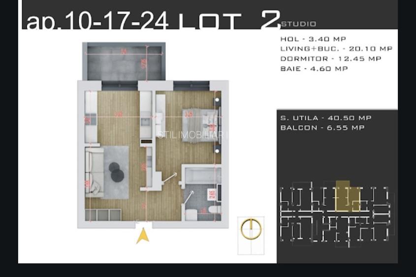 Apartament 2 camere OS Pallady, PARCARE INCLUSA, Metrou,Oportunitate - 4