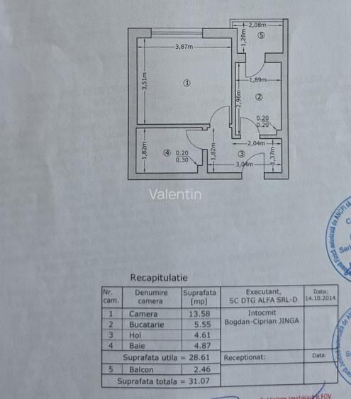 Proprietar vând garsonieră – 4 minute de metrou Dimitrie Leonida | Bloc 2014  - 5
