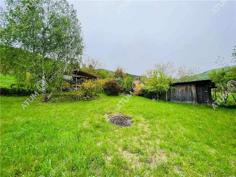 Cabana individuala cu 1226 mp teren zona Fantanele langa Sibiu