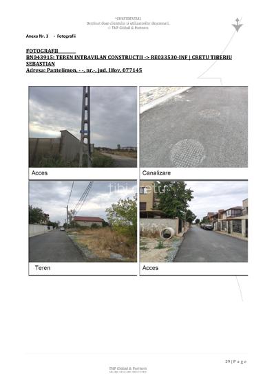 Teren 1.878 mp cu Autorizație de constructie Pantelimon – Str. Eforie |  - 4