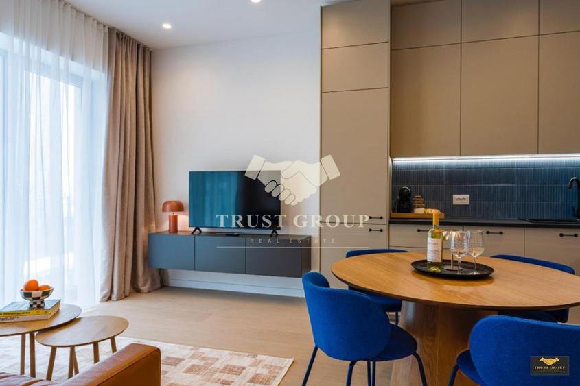 Apartament 2 camere Barbu Vacarescu | 2024 | Loc de parcare | Mobilat designer