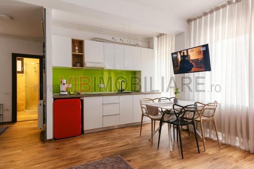 Mamaia Nord, apartament lux, parter cu balcon, zona Lidl-Uzina de pizza