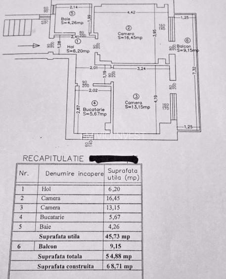 Bucurestii Noi - ap 2 cam, decomandat, et 1/3, metrou la 300 m. - 10