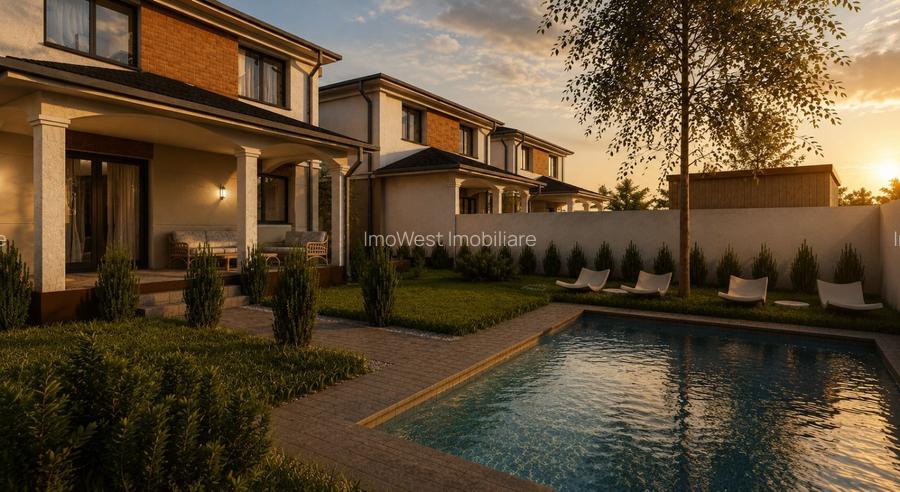 Moșnița Nouă – Drumul Boilor | Case 5 camere | 130 mp | SPA / Piscină