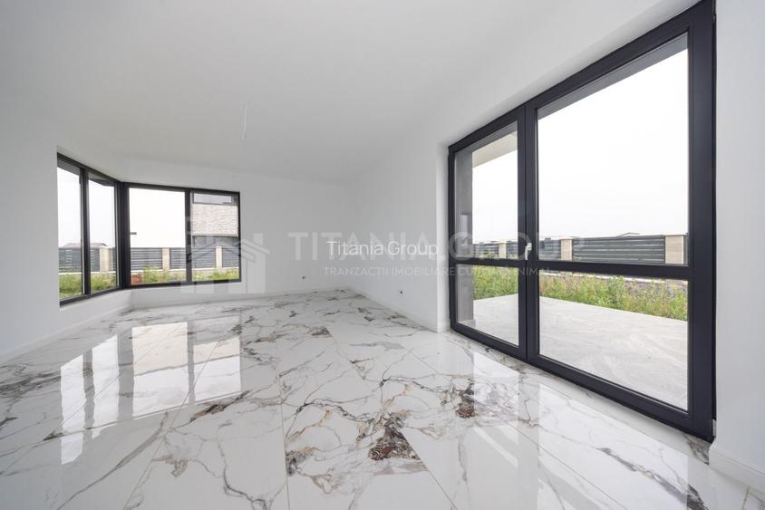 Casă individuală nouă , 4 camere, teren 519 mp, Sanpetru - 2
