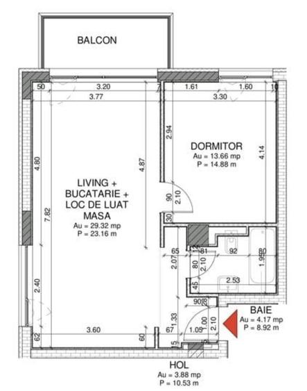 Apartament cu 2 camere Domenii | Grivița | Arcul de Triumf