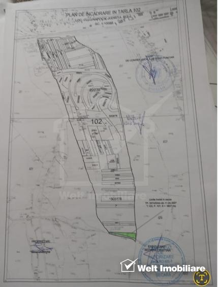 Teren intravilan arabil 5827mp, zona cimitir Mos Ion Roata - Sopor