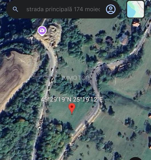 Teren extravilan cu priveliste catre Bucegi – Moieciu de Jos 4.700 mp - 7