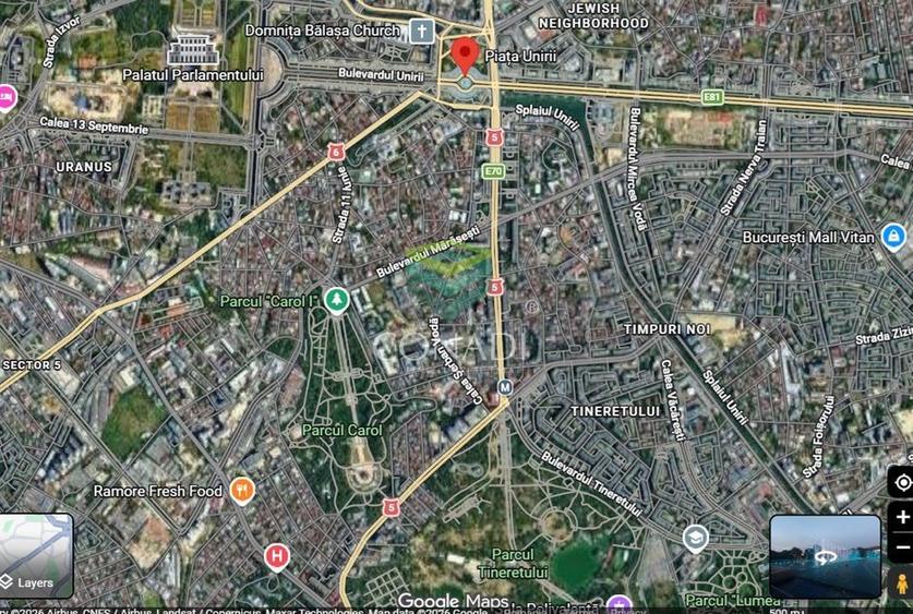 Unirii- Tineretului, spatiu comercial de vanzare, 122 mp
