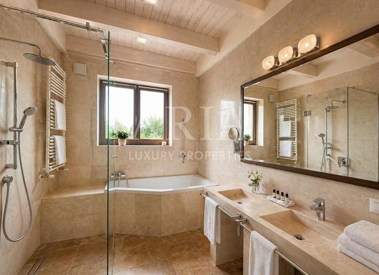 SNAGOV VILA | 36m DESCHIDERE LA LAC | PONTON 250mp | JACUZZI | SPA | BOWLING