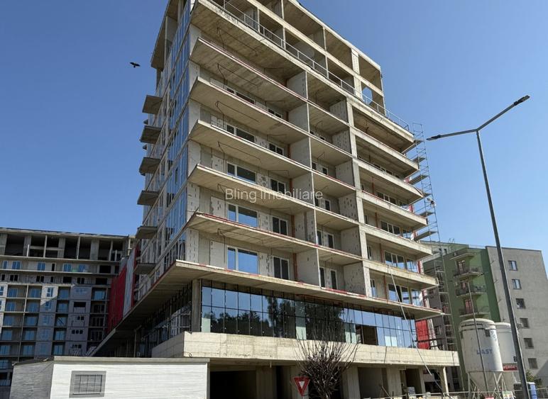 Apartament 2 camere, 58 mp, semifinisat, terasa 20 mp, zona Soporului - 12