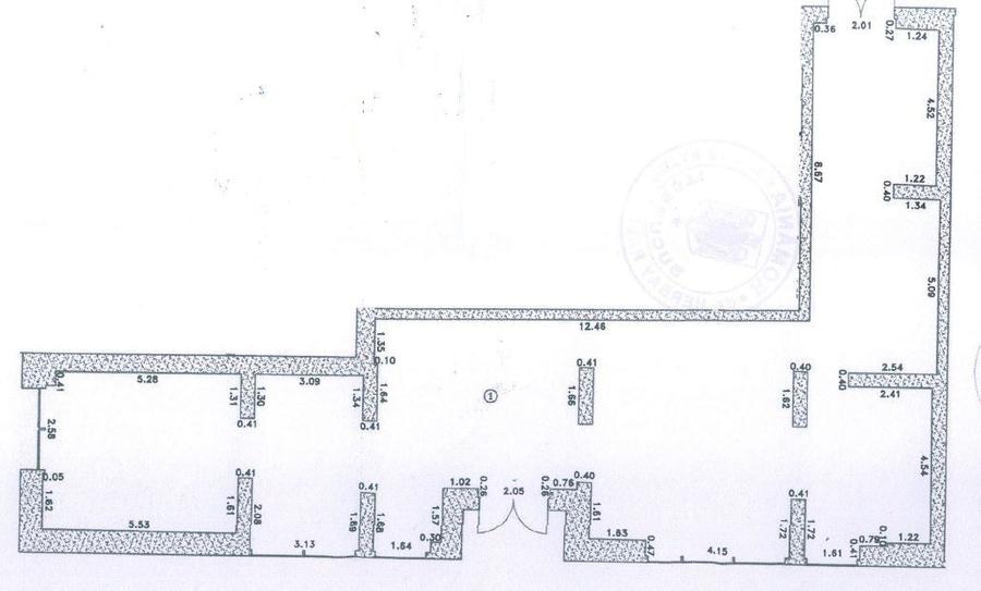 Zona Cotroceni Razoare spatiu 173 mp open space parter bloc nou