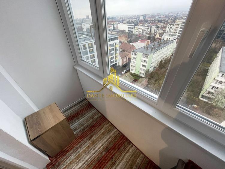 3 camere, mobilat modern, balcon, view , Marasti, Semicentral