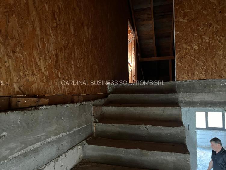 Domnesti- Clinceni - str.Fortului, duplex, P+ET+POD locuibil.