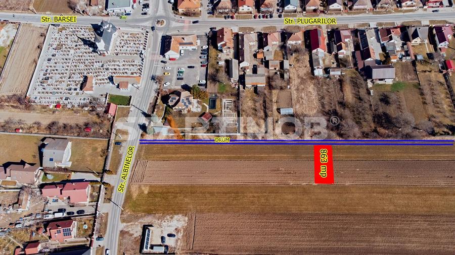 Teren intravilan construibil Stupini