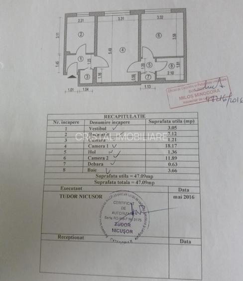 Vanzare Apartament 2 camere | Pajura – Sector 1 | Locuință, birou sau cabinet ✨ - 16