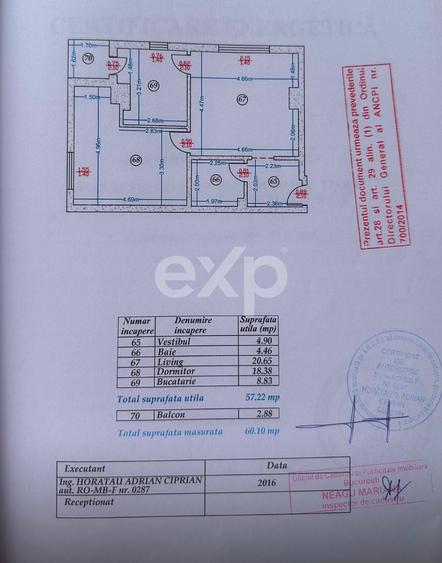 Apartament 2 camere Piata Alba Iulia/Loc de parcare/boxa