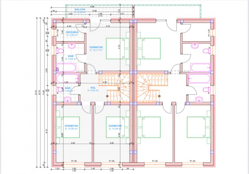 Exclusivitate ! Com 0% ! Duplex 200mp și teren 350m în Apahida, zona Primăriei