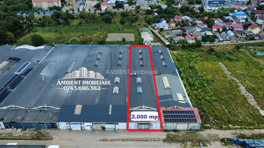 Spatiu comercial - HALA producție/depozitare, VASLUI zona MOVAS; - 10