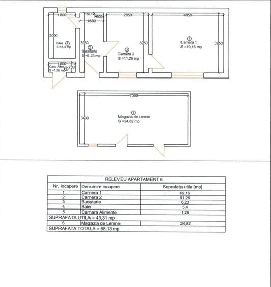 Fabric - Apartament cu 2 camere, curte comuna - 15