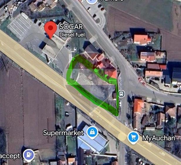 Teren intravilan de vanzare la drum E60 - Vama Bors
