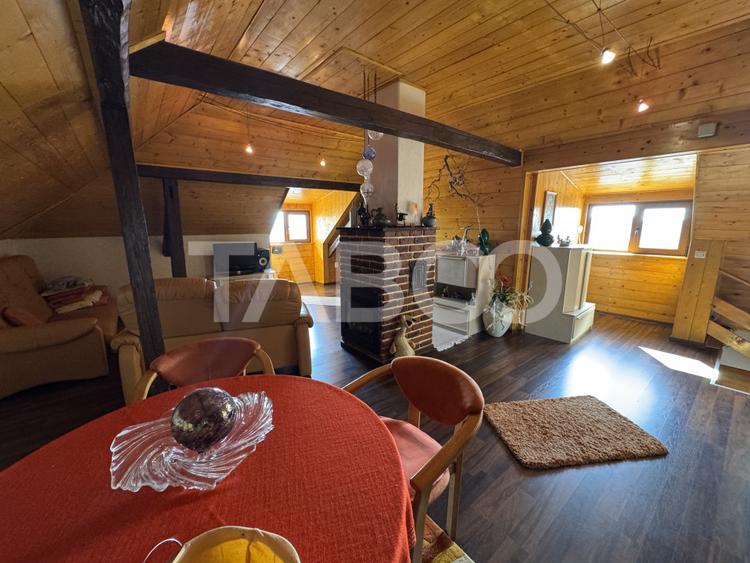 Casa individuala si apartament 2 fronturi teren 584 mp Turnisor Sibiu