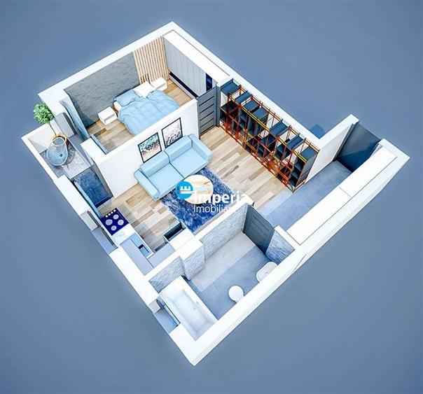 Apartament nou 2 cam 48Mp, Bloc Nou - Bucium