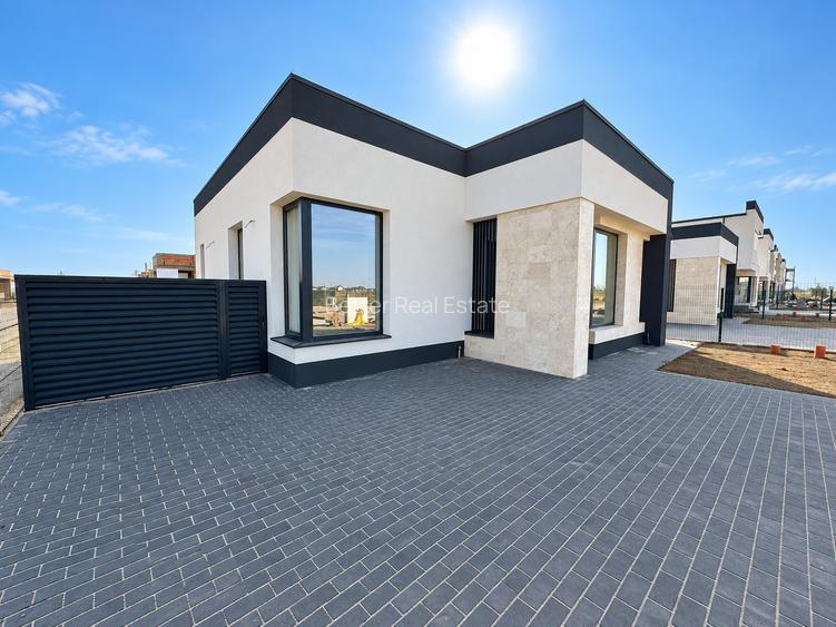 Casă pe parter, 3 camere și 2 băi | Teren 409 mp | Încălzire în pardoseală