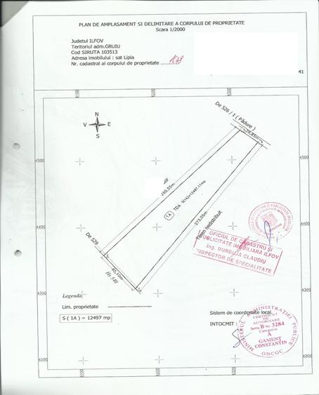 Teren Snagov Lac Caldarusani ideal investitie dezvoltare proprietati de lux