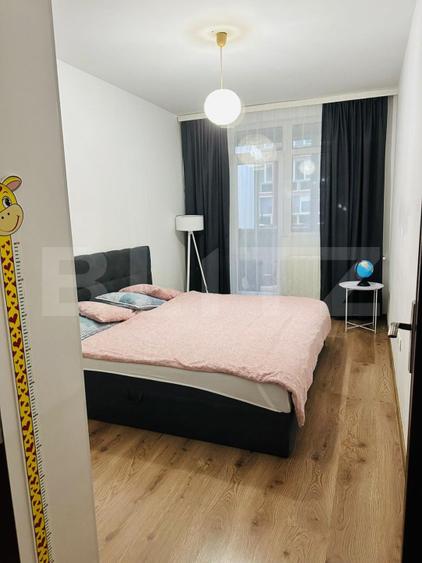 Apartament cu 3 camere si 2 bai, 62,86 mp, zona Iris