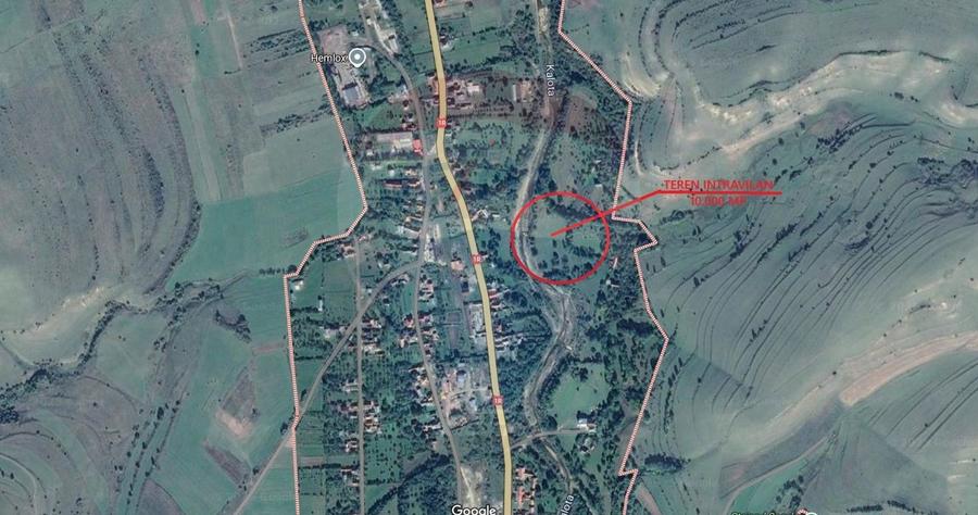 Teren 10.000 mp Calatele – Apuseni, langa rau, ideal investitie turism