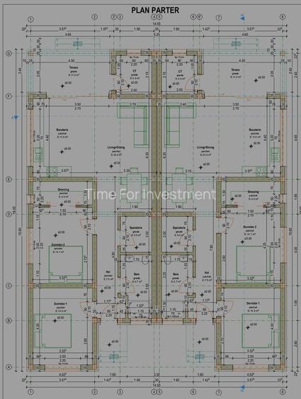 1/2 Duplex Becicherecu Mic,Parter+Pod,3 Camere,Zid Dublu,Terasa Acoperita - 4